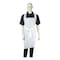 Amercareroyal Poly Aprons, 46 in, White, One Size Fits All, 500 PK RPA20HW - alternate 2